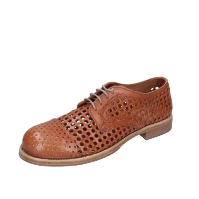 scarpe donna MOMA classiche marrone pelle 1AS422-PEC BC49