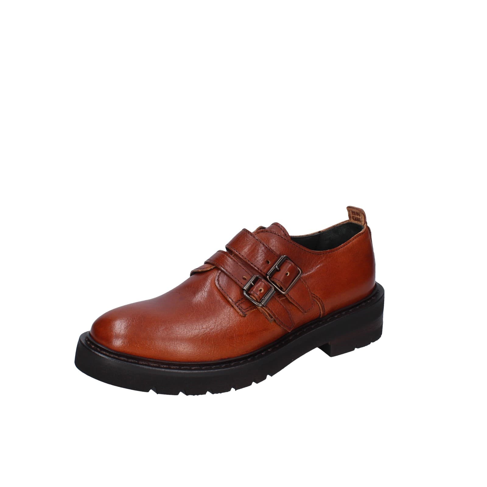 scarpe donna MOMA classiche marrone pelle 84301F-VAR EY441