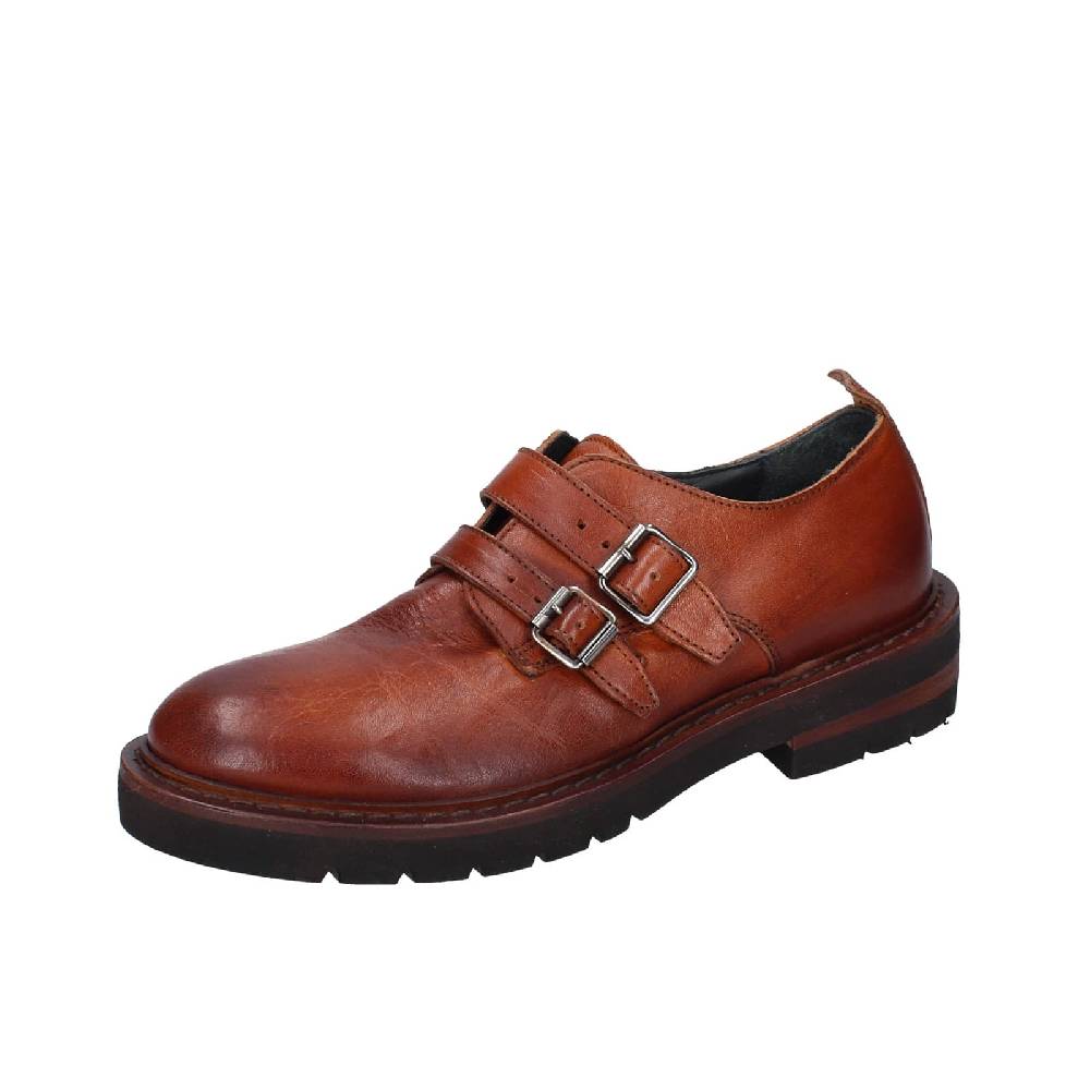 scarpe donna MOMA classiche marrone pelle 84301F-VAR EY474