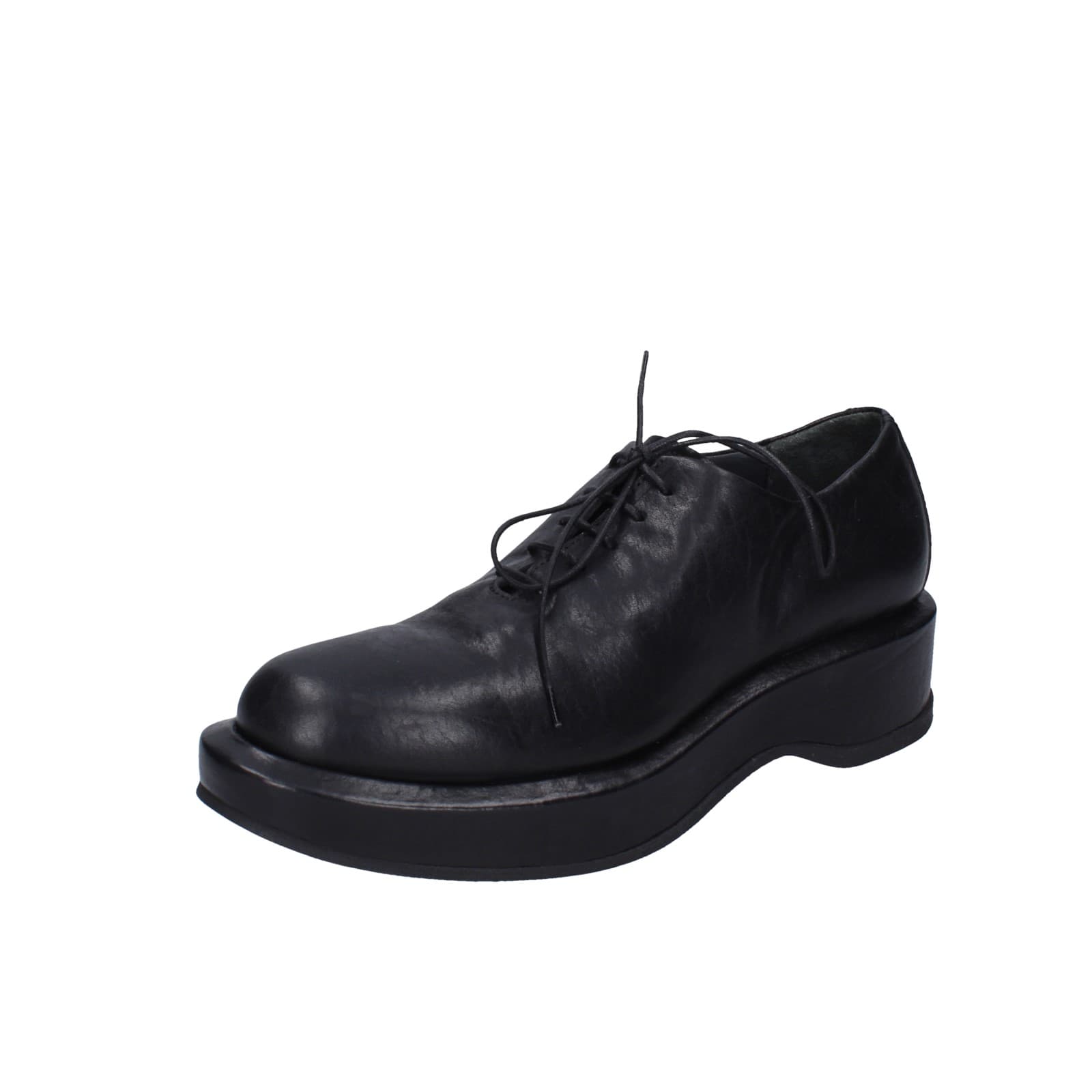 scarpe donna MOMA classiche nero pelle 82302A-CU EY499