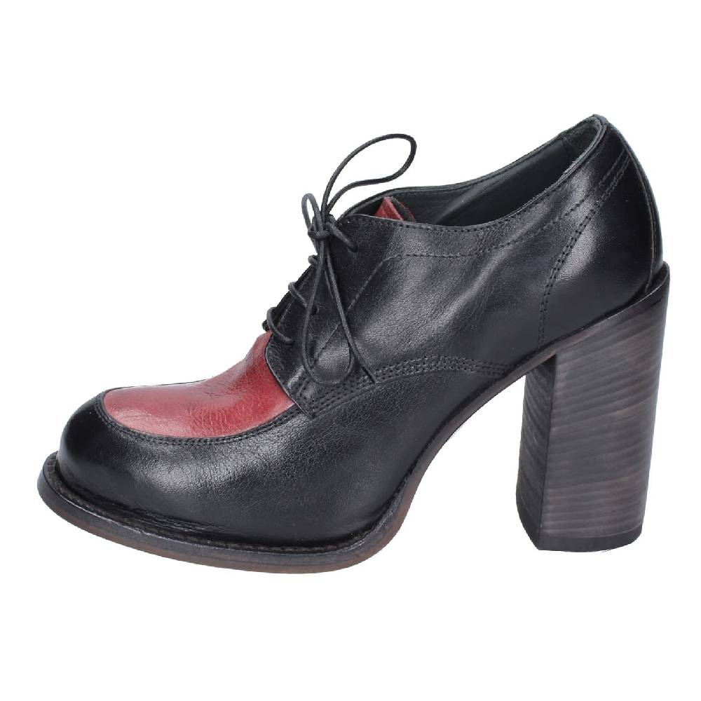 Scarpe Donna MOMA Classiche Nero Pelle Viola 85305A EY560