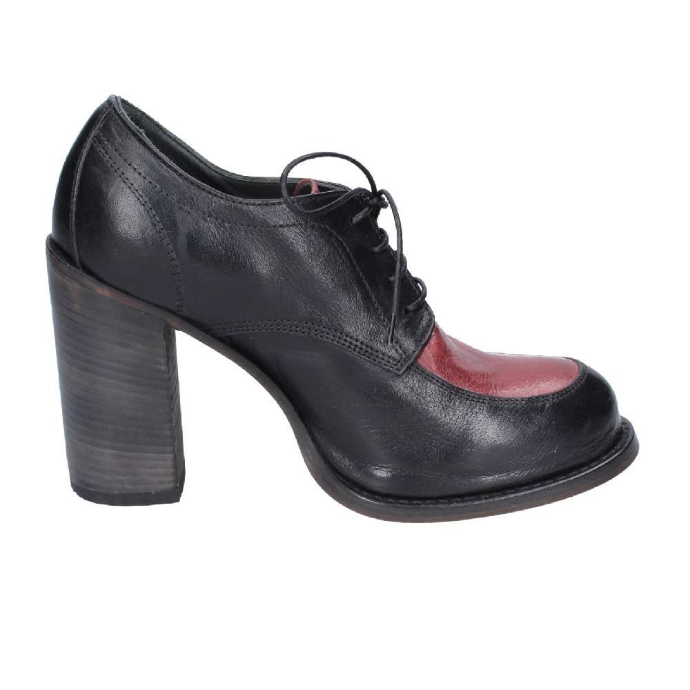 Scarpe Donna MOMA Classiche Nero Pelle Viola 85305A EY560