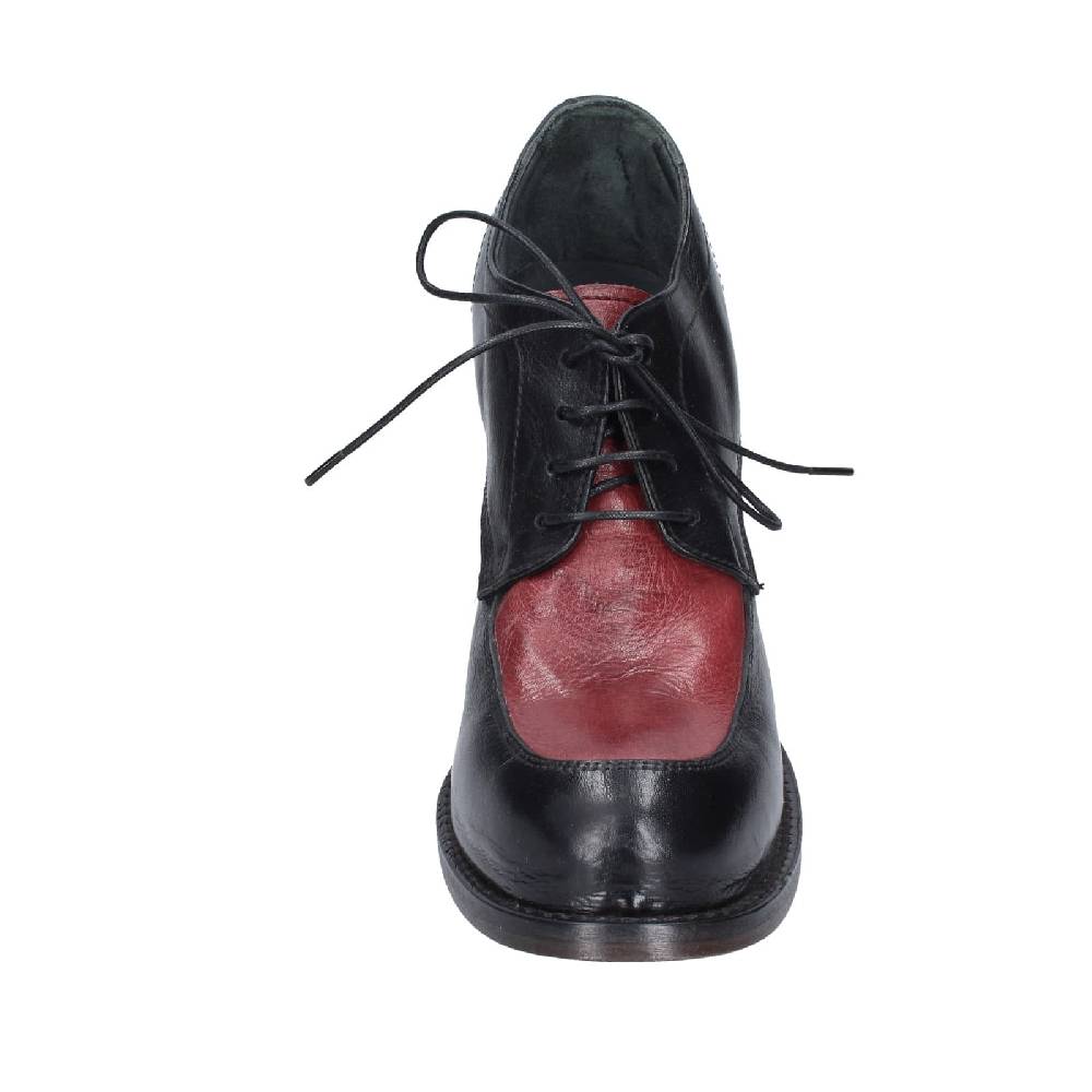 Scarpe Donna MOMA Classiche Nero Pelle Viola 85305A EY560