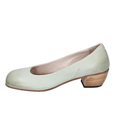 Scarpe Donna MOMA Decollete Verde Pelle BE500