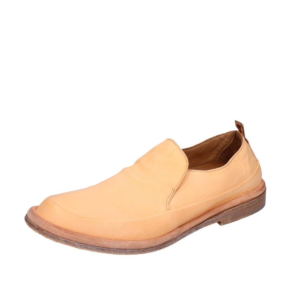 scarpe donna MOMA mocassini arancione pelle 1ES453 EY633