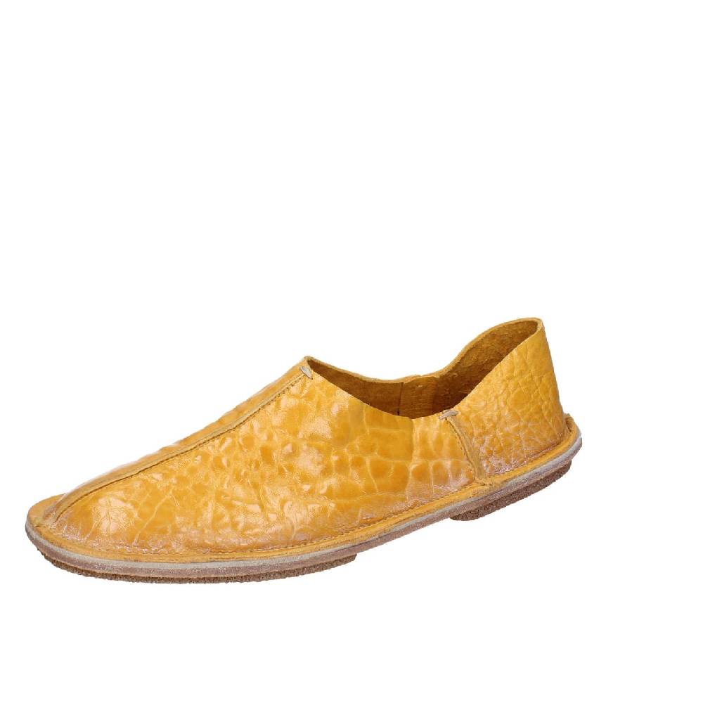 scarpe donna MOMA mocassini giallo pelle 1FS438-NANZ EZ873