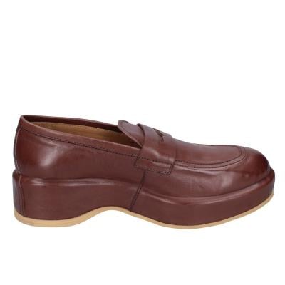 Scarpe Donna MOMA Mocassini Marrone Pelle 1ESA19-NAC BC44