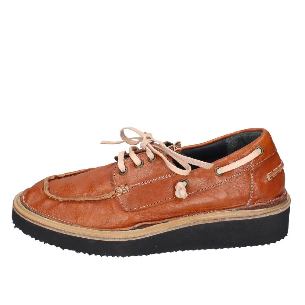 Scarpe Donna MOMA Mocassini Marrone Pelle 80302A EY597
