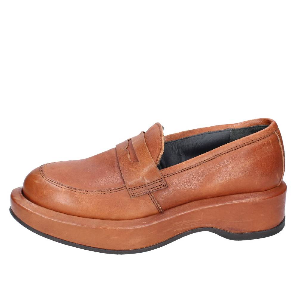 Scarpe Donna MOMA Mocassini Marrone Pelle 82301E EY562