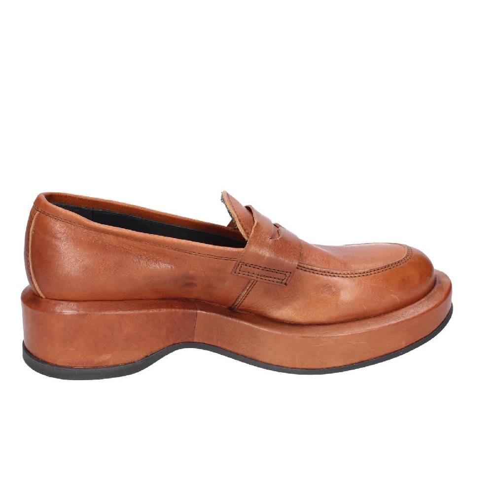 Scarpe Donna MOMA Mocassini Marrone Pelle 82301E EY562