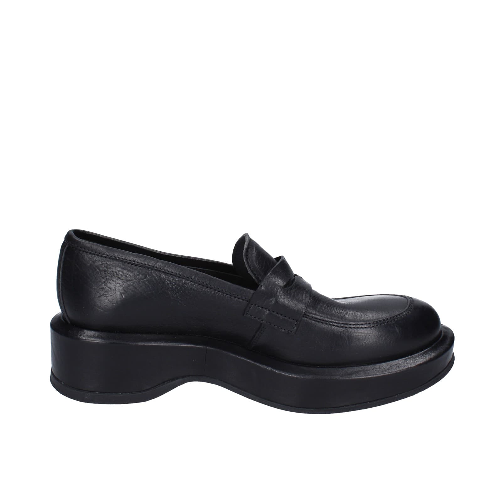 Scarpe Donna MOMA Mocassini Nero Pelle 82301E-CU EY487