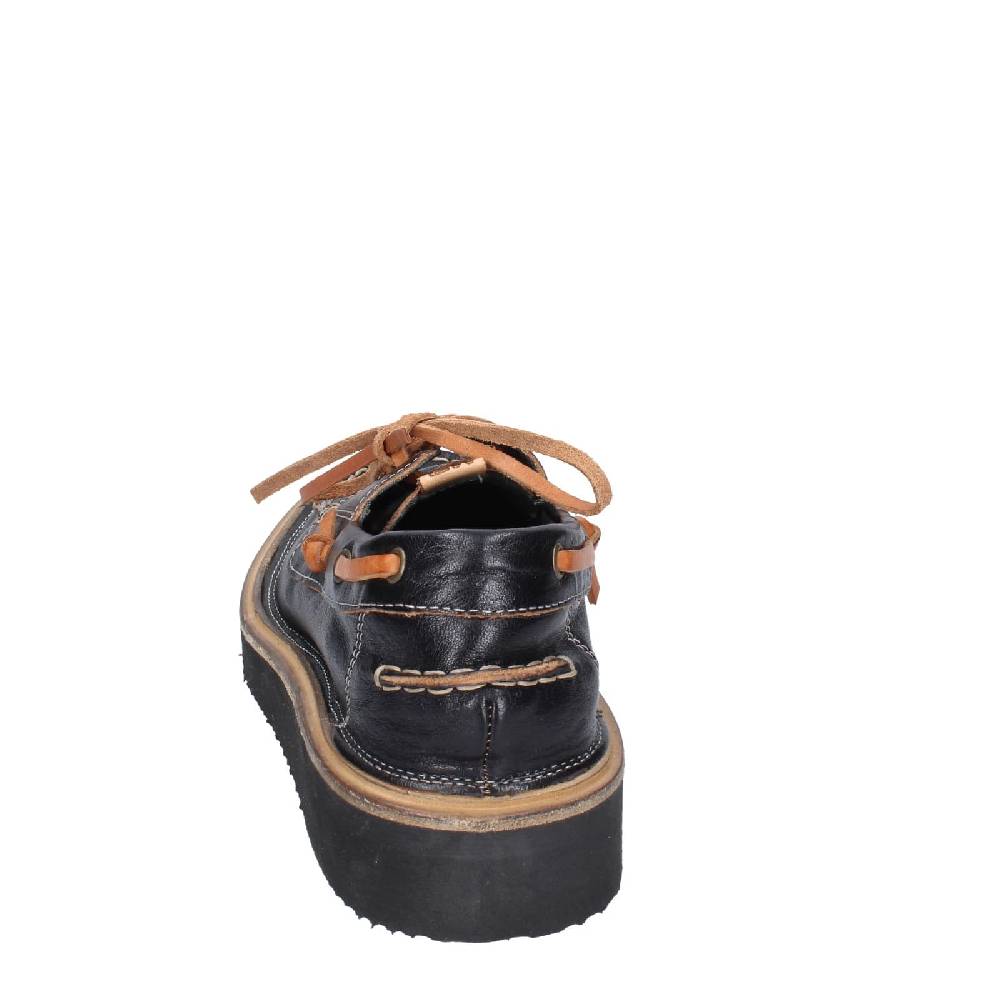 Scarpe Donna MOMA Mocassini Nero Pelle EY598