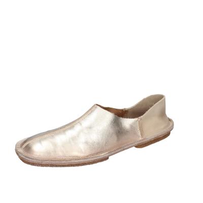scarpe donna MOMA mocassini oro pelle 1FS438-RAKO BC785