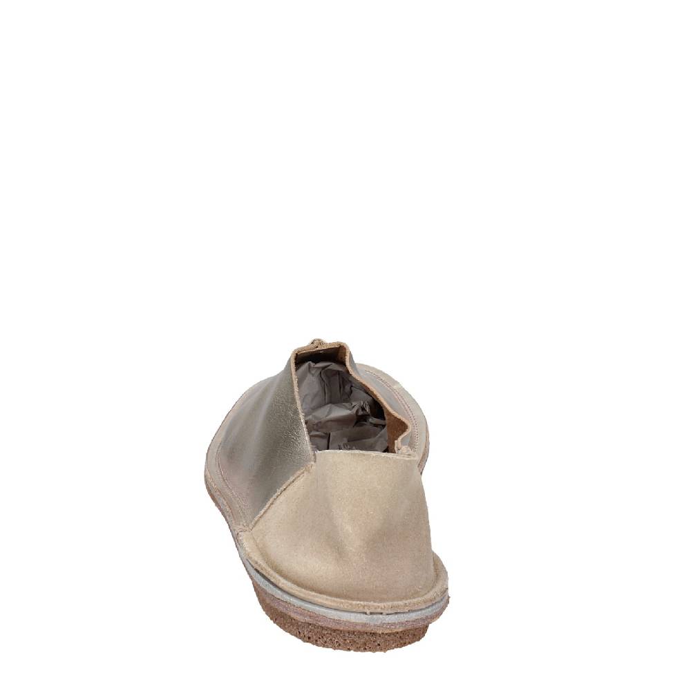 Scarpe Donna MOMA Mocassini Platino Pelle 1FS438 EY636