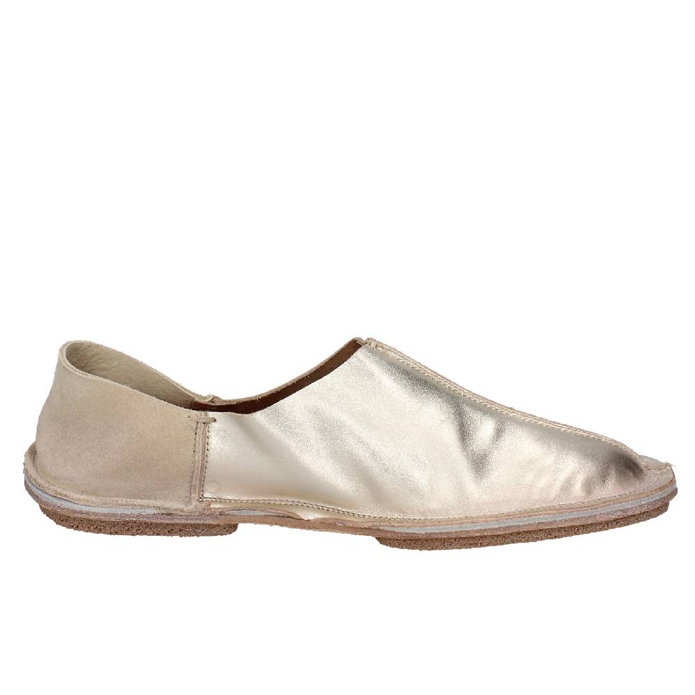 Scarpe Donna MOMA Mocassini Platino Pelle 1FS438 EY636