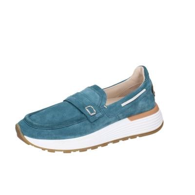 scarpe donna MOMA mocassini verde camoscio 3FS413-CRP11 BC851