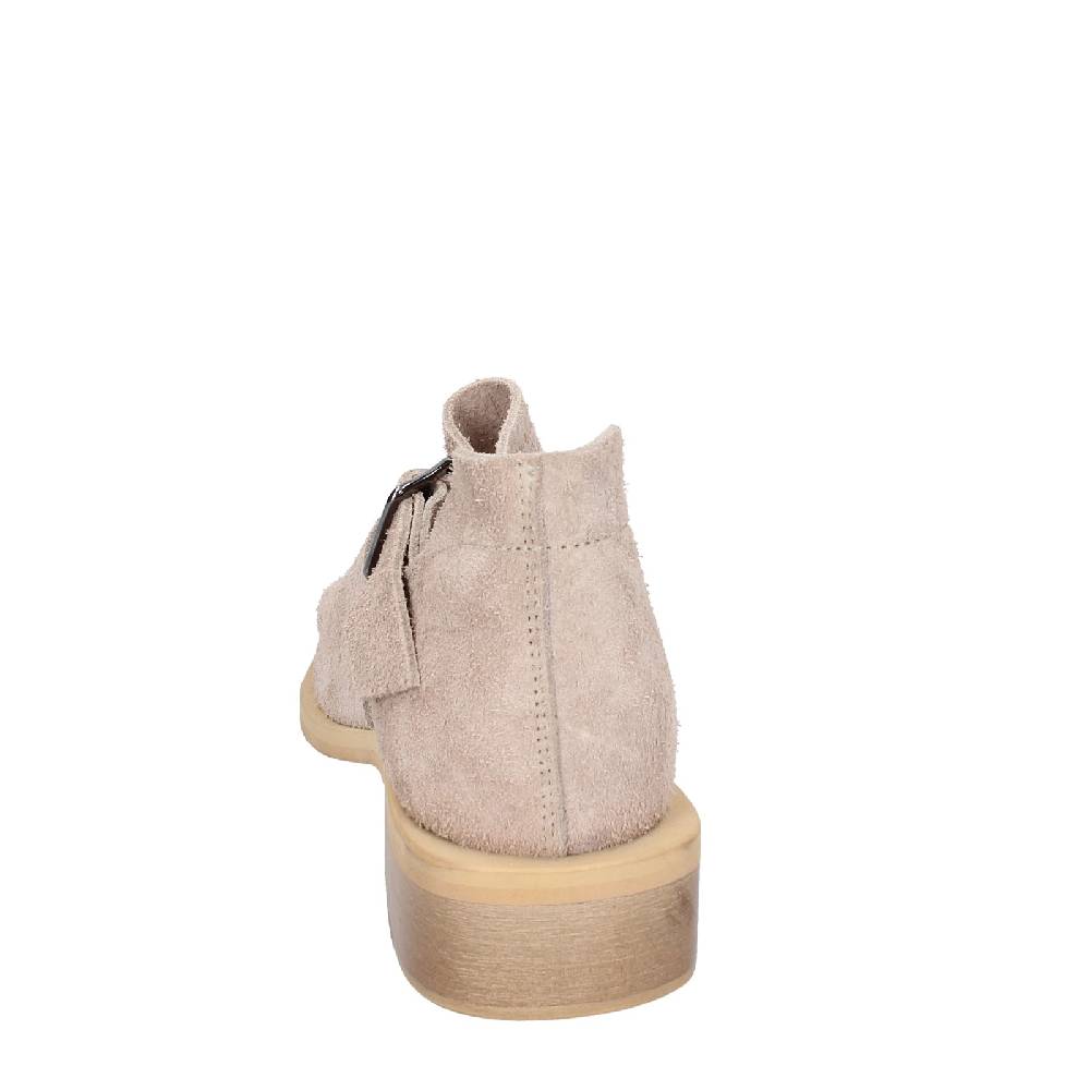 Scarpe Donna MOMA Sandali Beige Camoscio Argento 35403G VINTAGE EX453