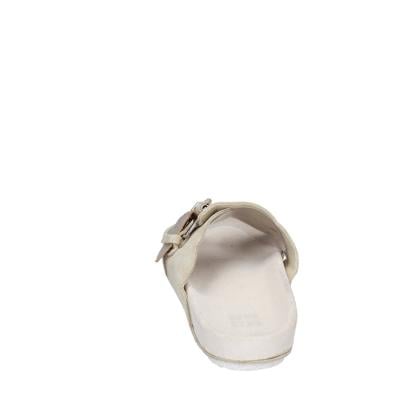 Scarpe Donna MOMA Sandali Beige Pelle Oro Camoscio 1GS458-K0B BC770