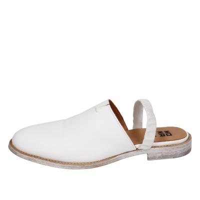 Scarpe Donna MOMA Sandali Bianco Pelle 1GS325-TV SABOT BD437