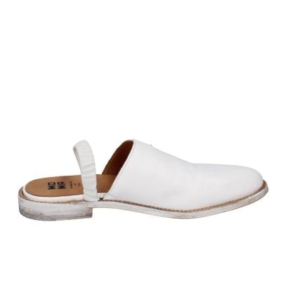 Scarpe Donna MOMA Sandali Bianco Pelle 1GS325-TV SABOT BD437