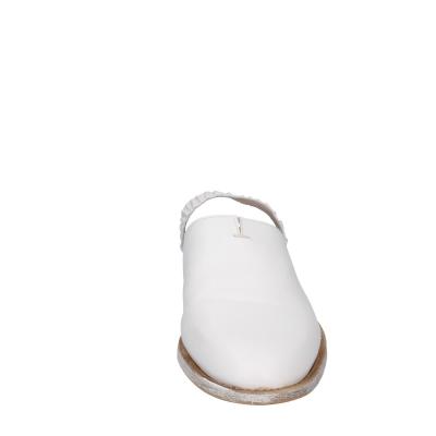 Scarpe Donna MOMA Sandali Bianco Pelle 1GS325-TV SABOT BD437