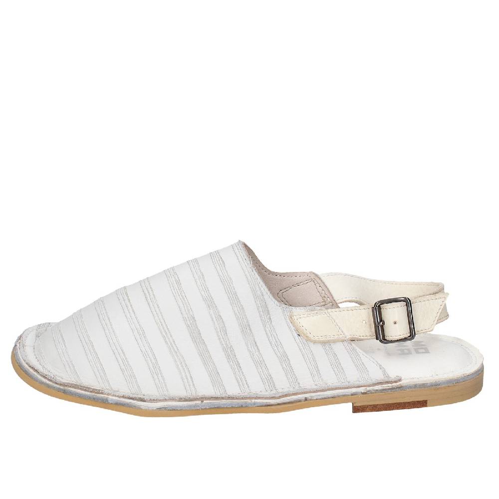Scarpe Donna MOMA Sandali Bianco Pelle 36402G VINTAGE EX440