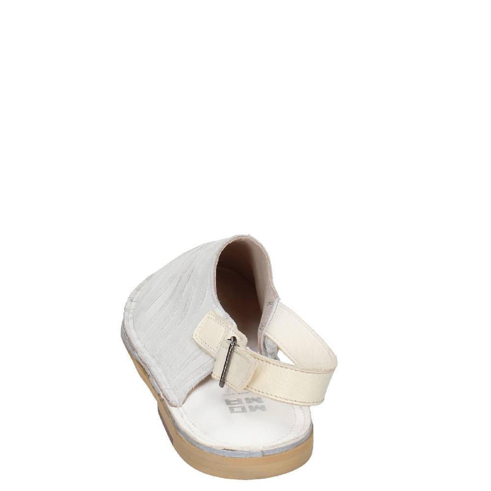 Scarpe Donna MOMA Sandali Bianco Pelle 36402G VINTAGE EX440