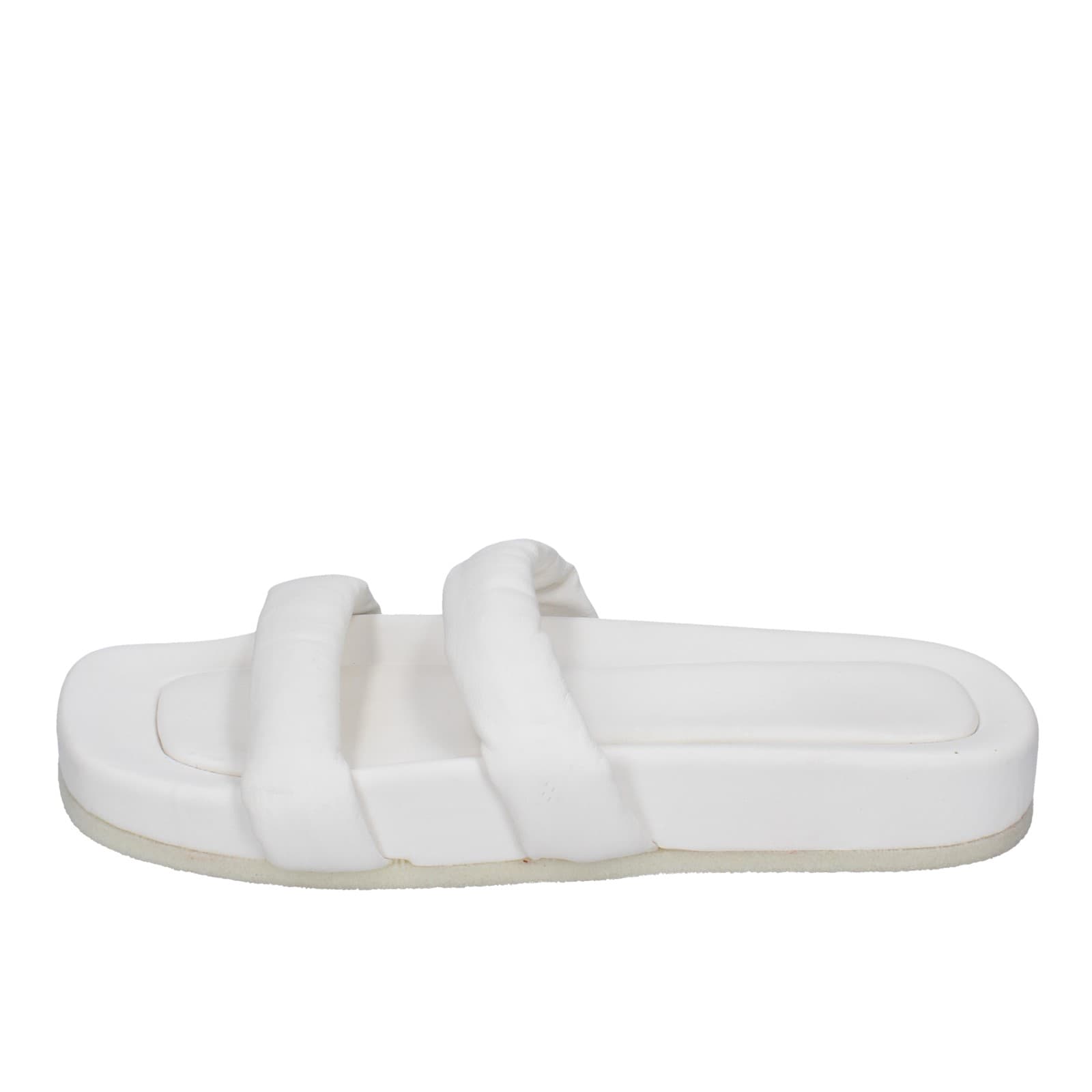 Scarpe Donna MOMA Sandali Bianco Pelle EY601