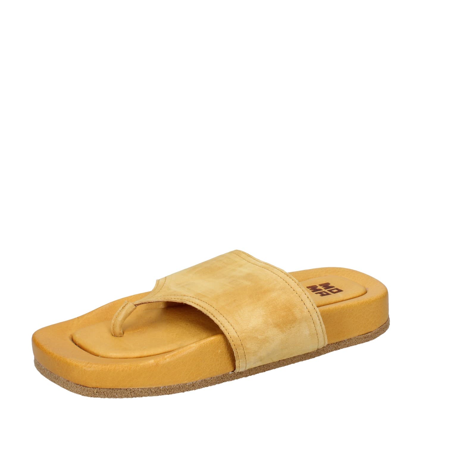 scarpe donna MOMA sandali giallo pelle 1GS474 EZ866