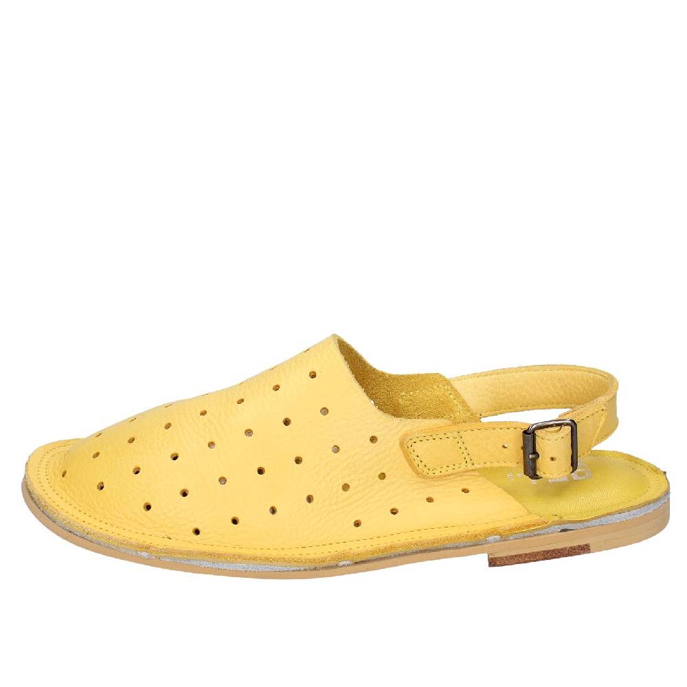 Scarpe Donna MOMA Sandali Giallo Pelle 36404G VINTAGE EX438