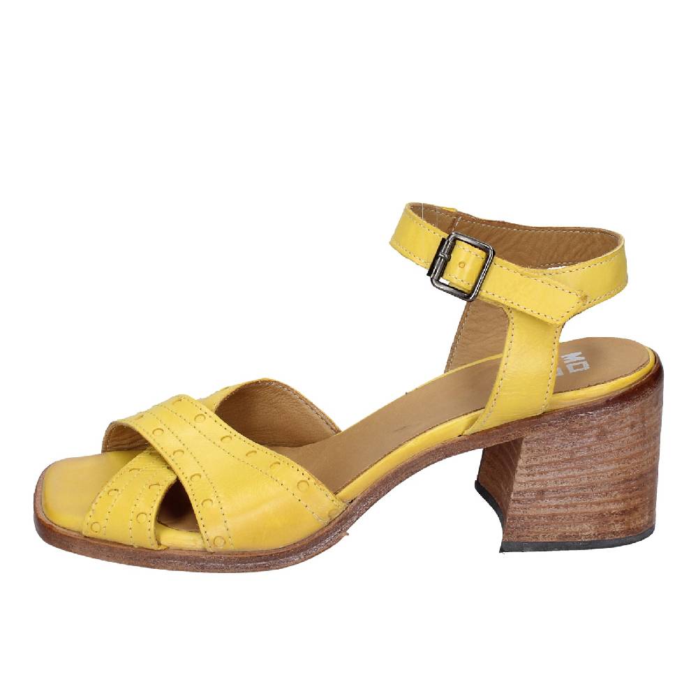 Scarpe Donna MOMA Sandali Giallo Pelle 46406G VINTAGE EX407
