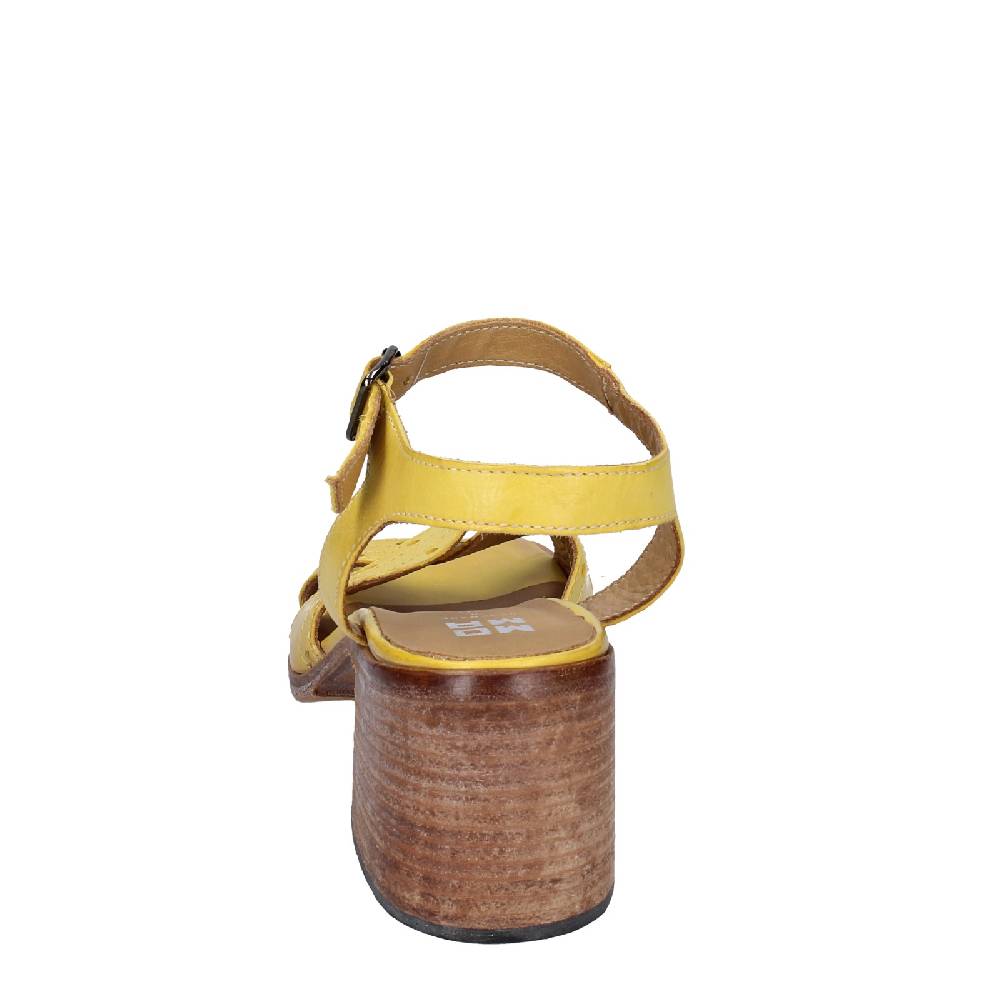 Scarpe Donna MOMA Sandali Giallo Pelle 46406G VINTAGE EX407