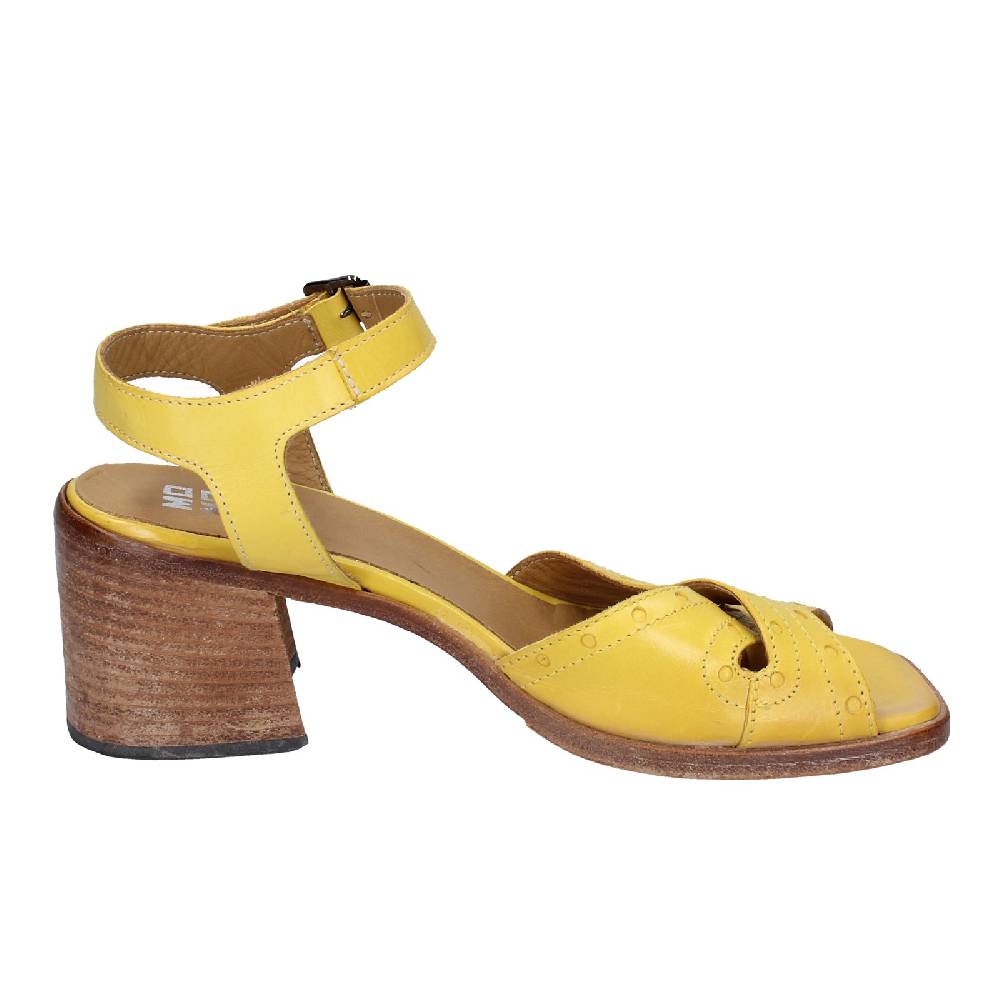 Scarpe Donna MOMA Sandali Giallo Pelle 46406G VINTAGE EX407