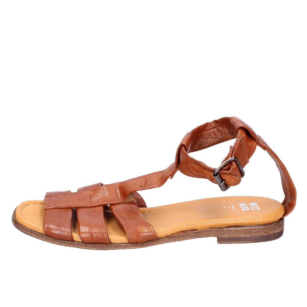 Scarpe Donna MOMA Sandali Marrone Pelle 32404G VINTAGE EX437