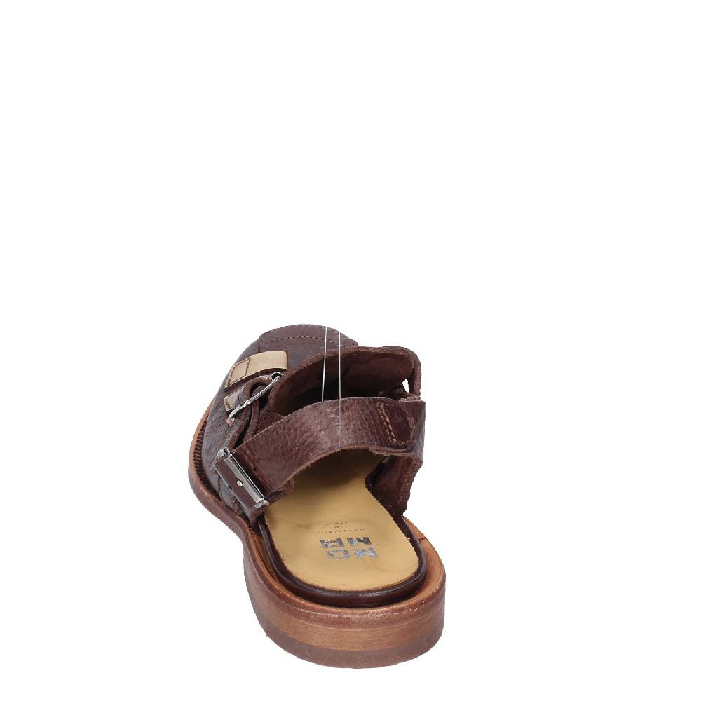 Scarpe Donna MOMA Sandali Marrone Pelle Platino 40403G VINTAGE EX409