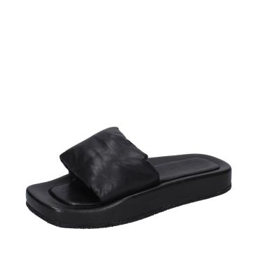 scarpe donna MOMA sandali nero pelle 1GS475 BC797