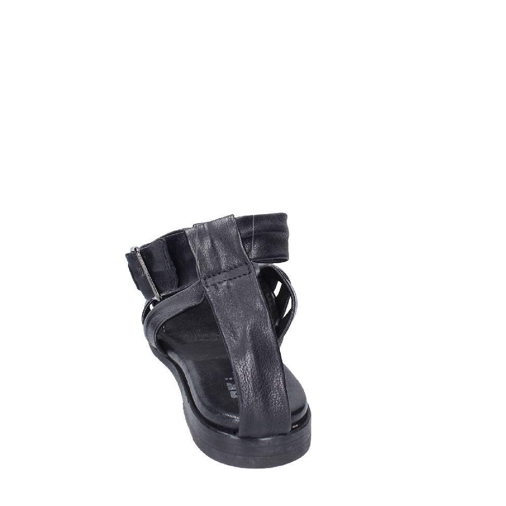 Scarpe Donna MOMA Sandali Nero Pelle 32404G VINTAGE EX404