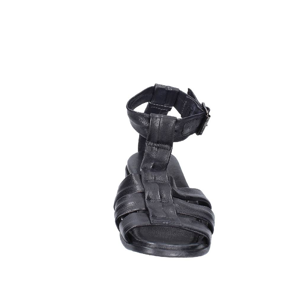 Scarpe Donna MOMA Sandali Nero Pelle 32404G VINTAGE EX404