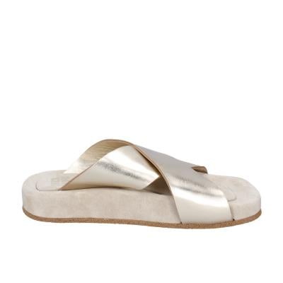 Scarpe Donna MOMA Sandali Oro Pelle 1GS473 BC820