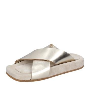 scarpe donna MOMA sandali oro pelle 1GS473 BC820