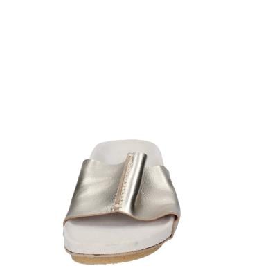 Scarpe Donna MOMA Sandali Oro Pelle Platino 1GS455-RA BC69