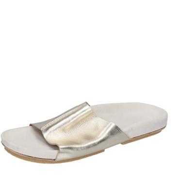 scarpe donna MOMA sandali oro pelle platino 1GS455-RA BC69