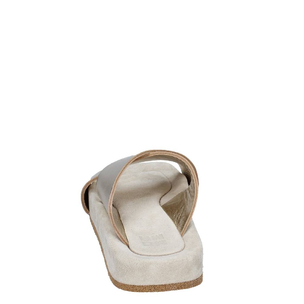 Scarpe Donna MOMA Sandali Platino Pelle 1GS473 EY627