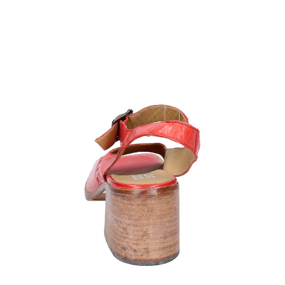 Scarpe Donna MOMA Sandali Rosso Pelle 46404G VINTAGE EX450