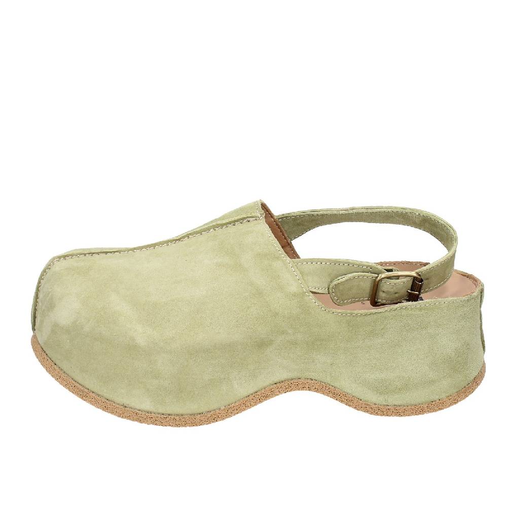 Scarpe Donna MOMA Sandali Verde Camoscio 1GS468 EX373