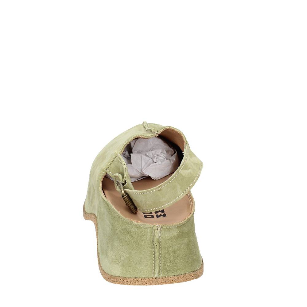 Scarpe Donna MOMA Sandali Verde Camoscio 1GS468 EX373