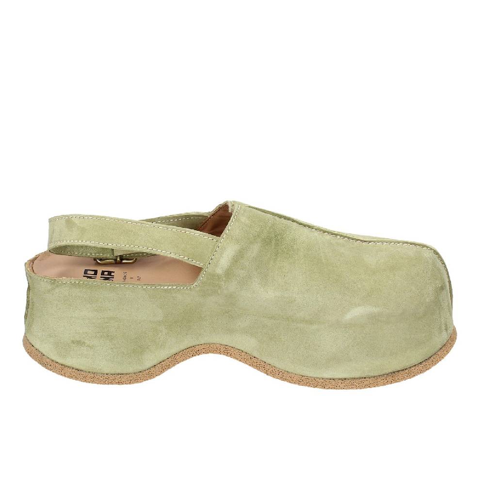 Scarpe Donna MOMA Sandali Verde Camoscio 1GS468 EX373