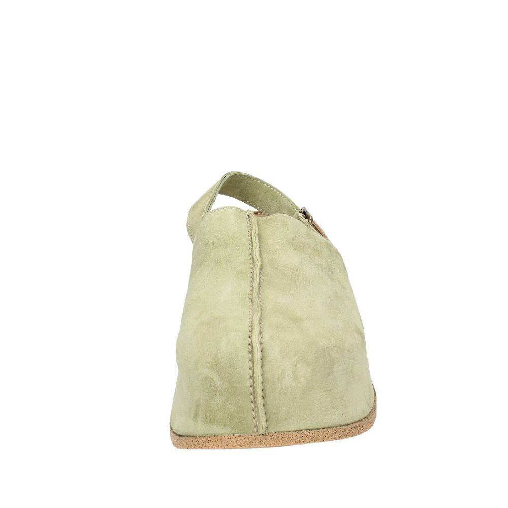 Scarpe Donna MOMA Sandali Verde Camoscio 1GS468 EX373