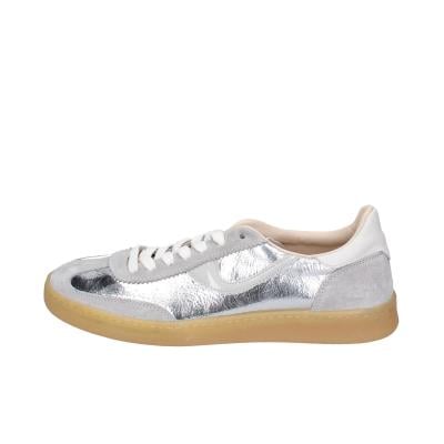 Scarpe Donna MOMA Sneakers Argento Pelle Lucida Grigio Camoscio 3AS420-CRV BC788