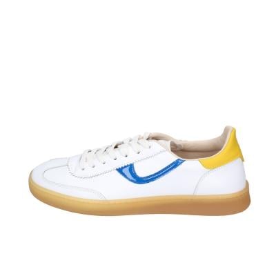 Scarpe Donna MOMA Sneakers Bianco Pelle Blu 3AS420-CRV5 BC845